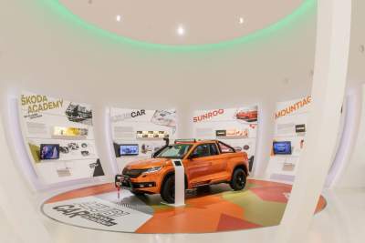Skoda displays two student designs at the Autostadt Museum