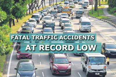 Fatal accidents at record low, but elderly and motorcyclists still at risk