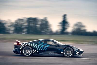 Dynamic testing programme begins for Pininfarina Battista