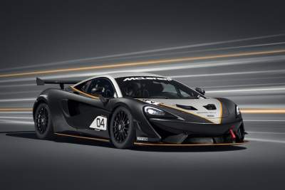 McLaren 570S GT4 race car refreshed for 2020