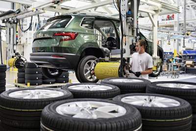 Skoda sets production record at Kvasiny plant