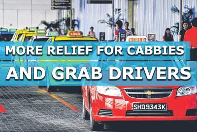 Coronavirus: More relief for cabbies, Grab drivers