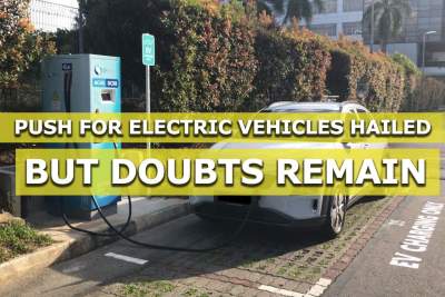 Push for electric vehicles hailed but doubts remain