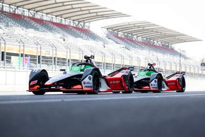 Two youngsters test for Audi in Formula E