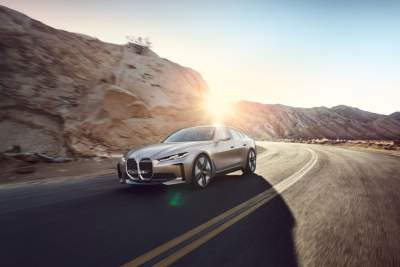 BMW unveils the Concept i4 pure electric Gran Coupe