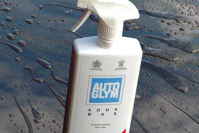 A wet car is no problem for Autoglym Aqua Wax