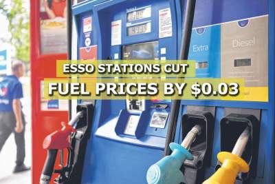 Esso stations in Singapore cut fuel prices by $0.03