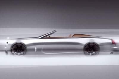 Rolls-Royce reveals first images of the Dawn Silver Bullet Collection