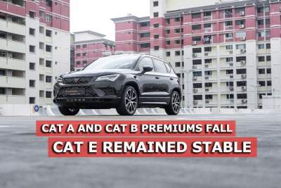 Premiums for Cat B COE at lowest since 2010