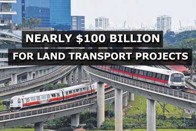 Almost $100b earmarked for land transport projects