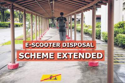 Disposal scheme for non-compliant e-scooters extended