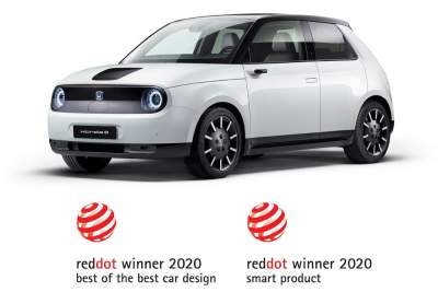 Honda wins three Red Dot Design Awards