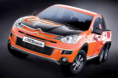 Citroen's six wheel cruise crosser concept
