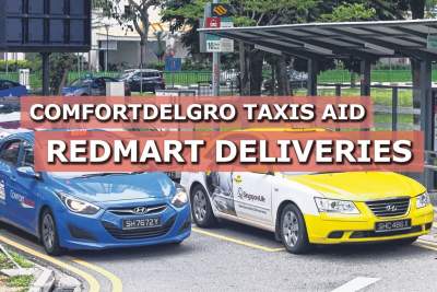 ComfortDelGro Taxis to aid in delivery surge from RedMart