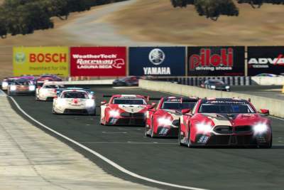 Virtual BMW M8 GTE continues successful streak in the IMSA iRacing Pro Series