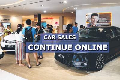 Car sales continue online despite showroom closures