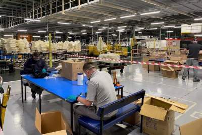 Nissan Sunderland plant scales up delivery of PPE