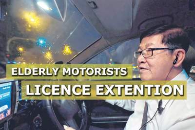 Elderly motorists get driving licence extentions