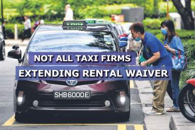 Most taxi firms unlikely to extend rental waiver