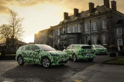 Skoda teases first images of the new Enyaq iV electric SUV