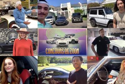 Mercedes-Benz hosts its first ever Concours via Zoom