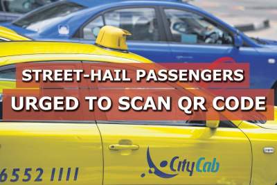 LTA urges taxi passengers to scan SafeEntry QR code