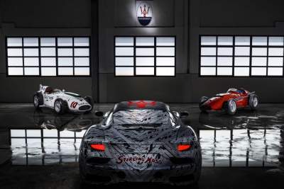 Maserati reveals MC20 prototype dedicated to Sir Stirling Moss