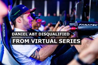 Daniel Abt disqualified from Race At Home Challenge virtual series
