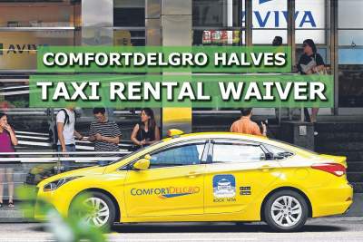 ComfortDelGro halves taxi rental waiver for June 2020
