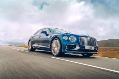 Bentley showcases details of the Flying Spur's rear cabin