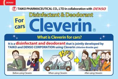 DENSO's car disinfection service kills 99% of bacteria and viruses
