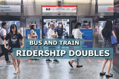 Public transport ridership doubles as circuit breaker measures eased