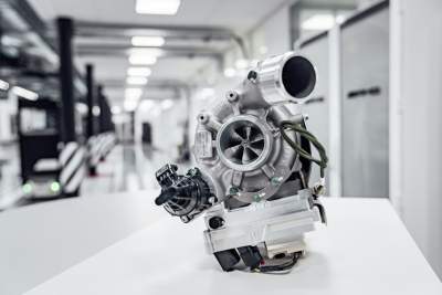 Mercedes-AMG develops electric turbocharger