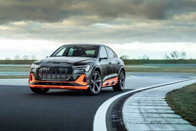 Audi presents its innovative aerodynamic concepts in the e-tron S
