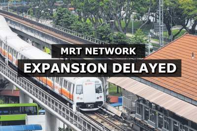 MRT network expansion plans to be delayed