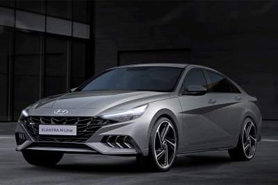 Hyundai unveils first renderings of new Elantra N Line