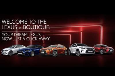 Lexus officially unveils its e-Boutique and virtual interactive showroom