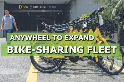 Anywheel gets LTA approval to expand local shared bicycle fleet