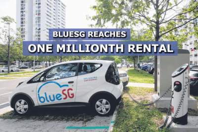 BlueSG reaches one millionth rental