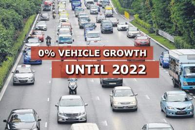 LTA to retain 0% vehicle growth rate until 2022