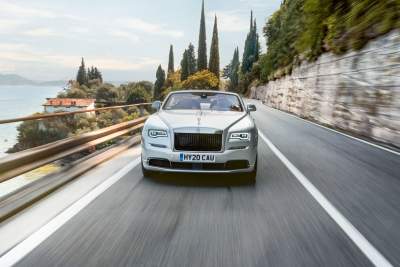 New images of the Rolls-Royce Dawn Silver Bullet revealed