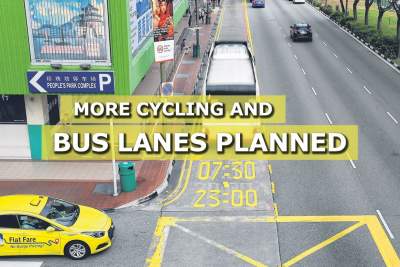 Underused road lanes could be turned into cycling or bus lanes