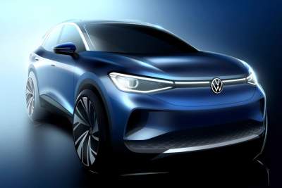 Official sketches of the Volkswagen ID.4 reveal efficiency-driven design