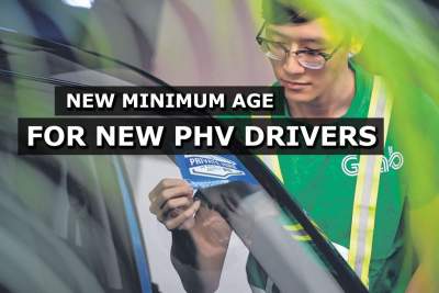 New private-hire drivers now have to be at least 30-years old