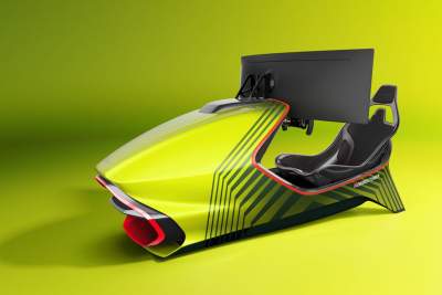 Aston Martin unveils the AMR-C01 racing simulator