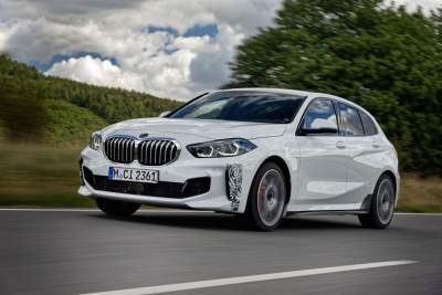 BMW 128ti undergoes testing at the Nurburgring