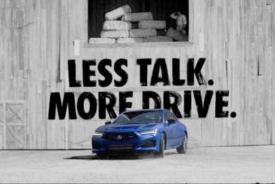 The Acura TLX makes its debut in a new television campaign