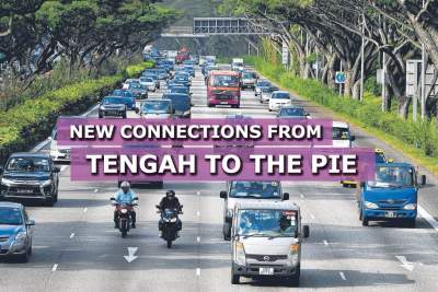 New roads to link Tengah town to the PIE