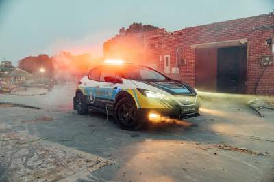 Nissan reveals the Re-Leaf emergency vehicle concept