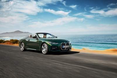 The BMW 4 Series Convertible makes its premiere